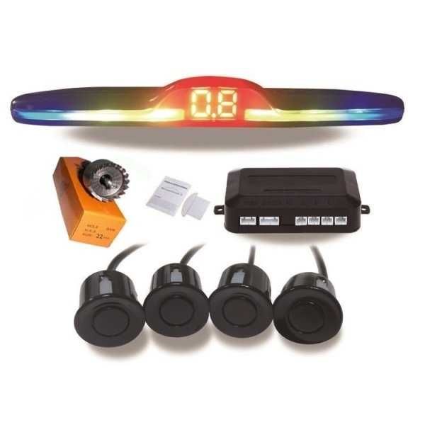 Парктроник Паркинг Сензор с 4 датчика Звуков Сигнал LED Дисплей МПС