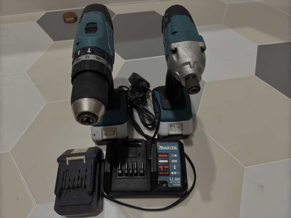 Makita TD127D и HP457D 18v сет винтоверти Оригинал
