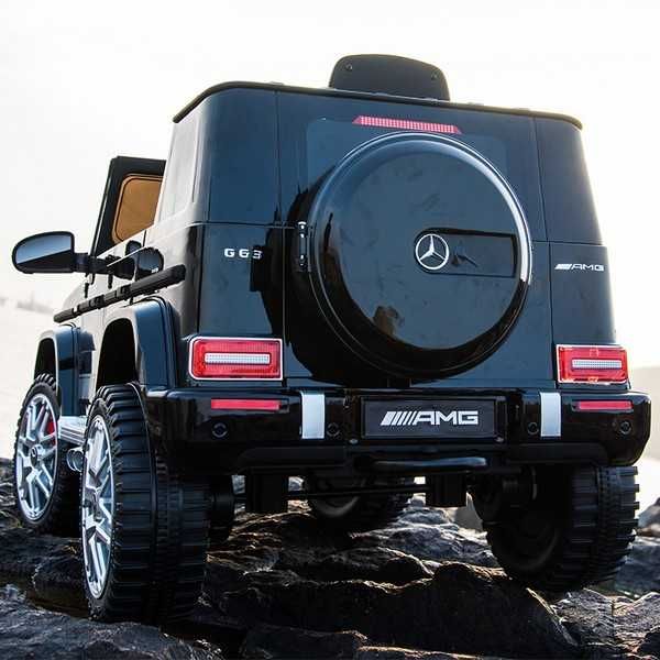 Акумулаторен джип Mercedes Benz G63 Licensed с меки гуми