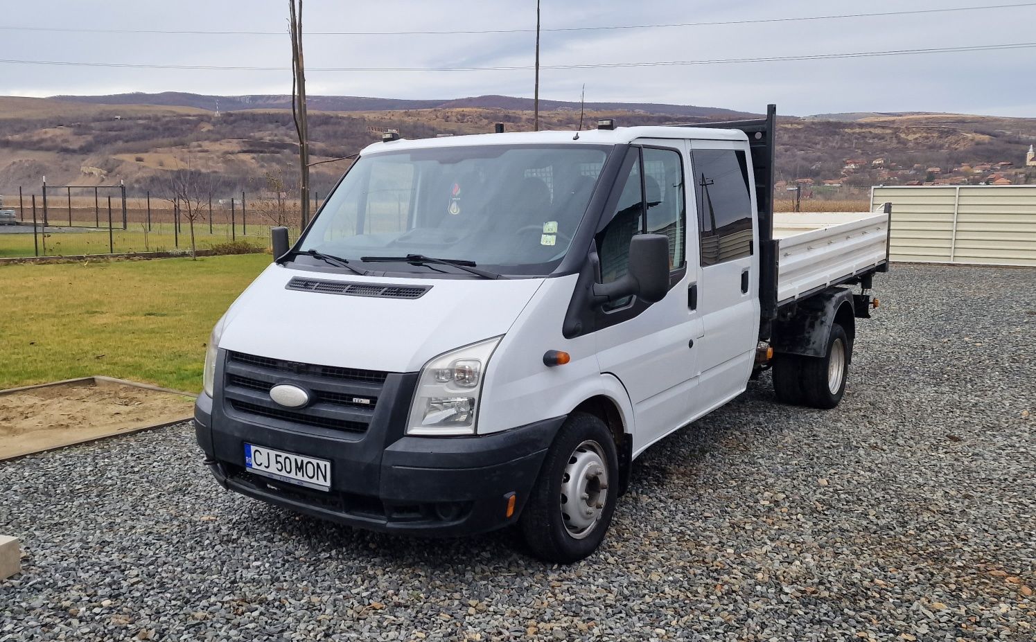 Ford Transit Basculabil 3.5T Scattolini   Cabina Dublă