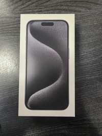 IPHONE 15 PRO 512GB black titanium sigilat