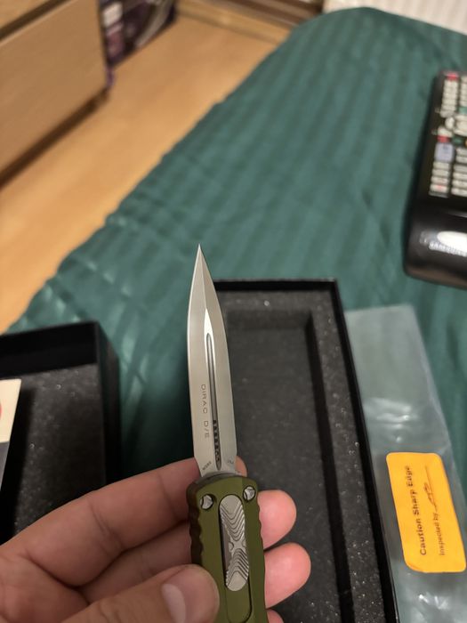 Briceag Microtech od green