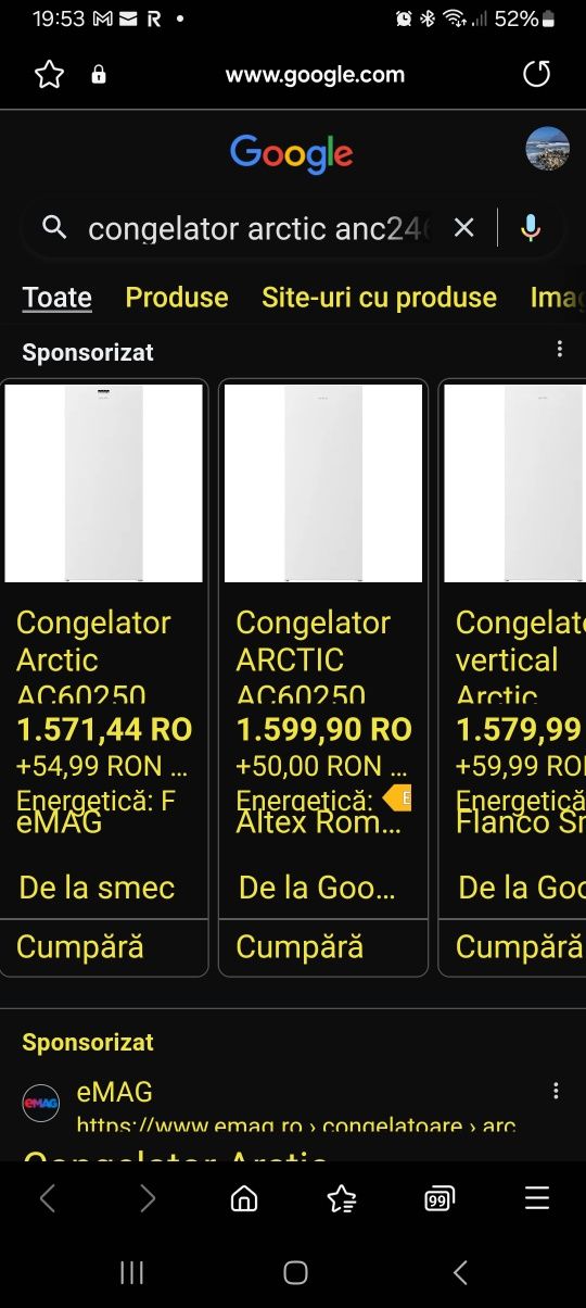 Congelator Arctic