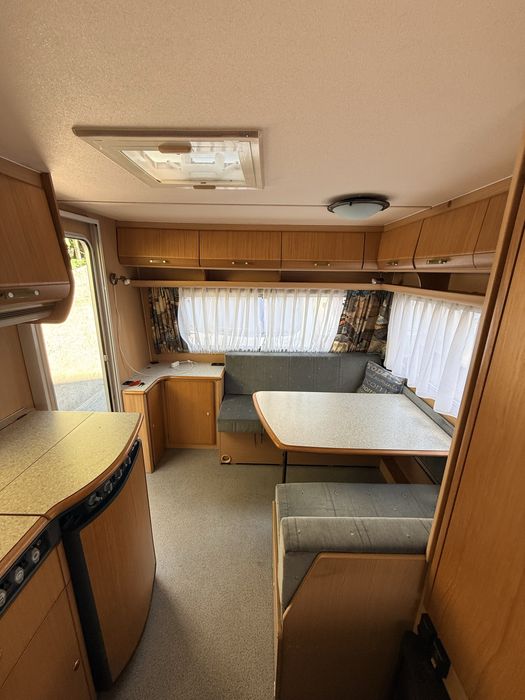 Rulota Dethleffs Beduin 450,1998,4 pers,Mover,fransbed,baie mare,dus