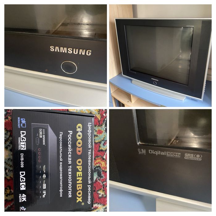 Продам телевизор и тв приставку