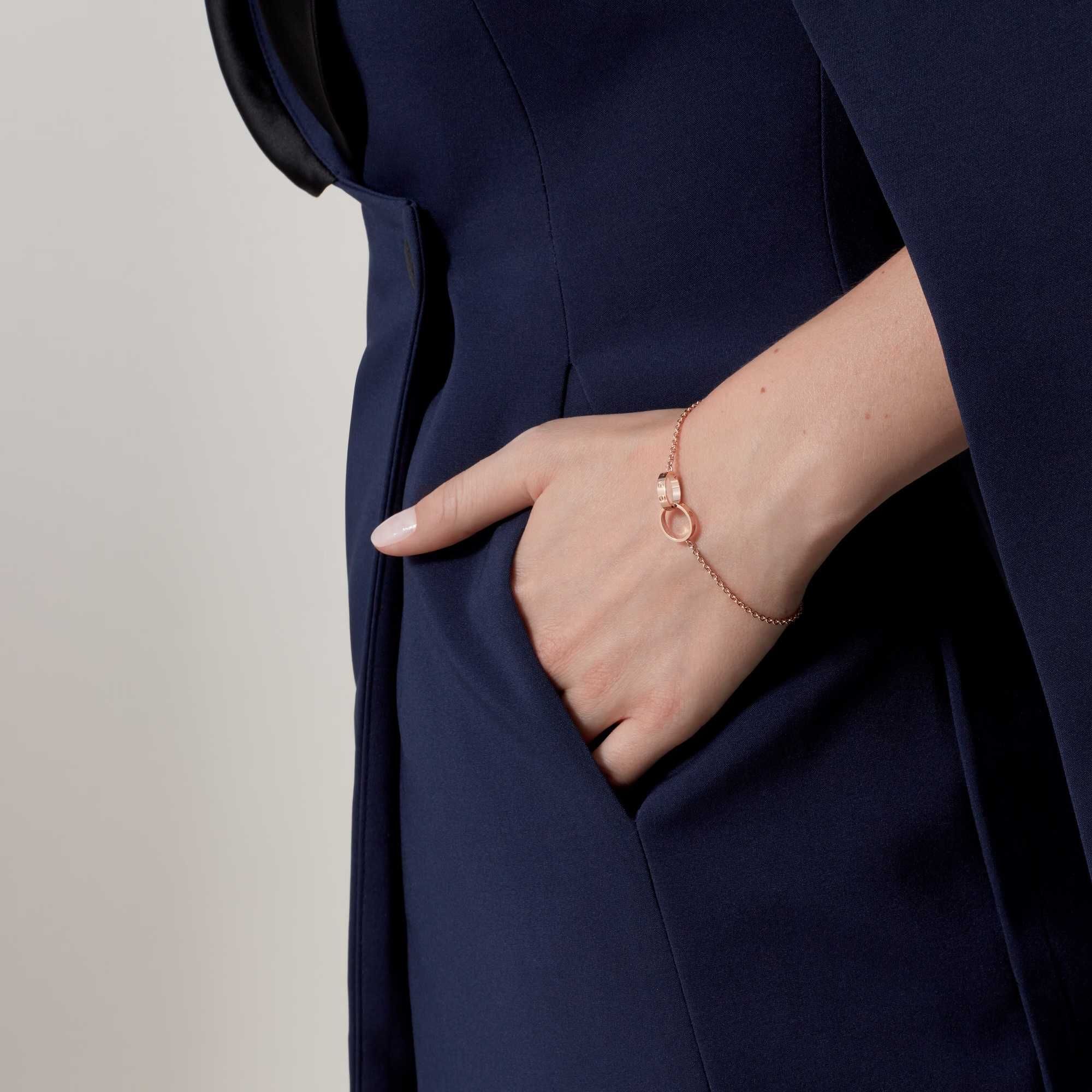 CARTIER Love Rose Gold Chain Мъжка / Дамска Гривна