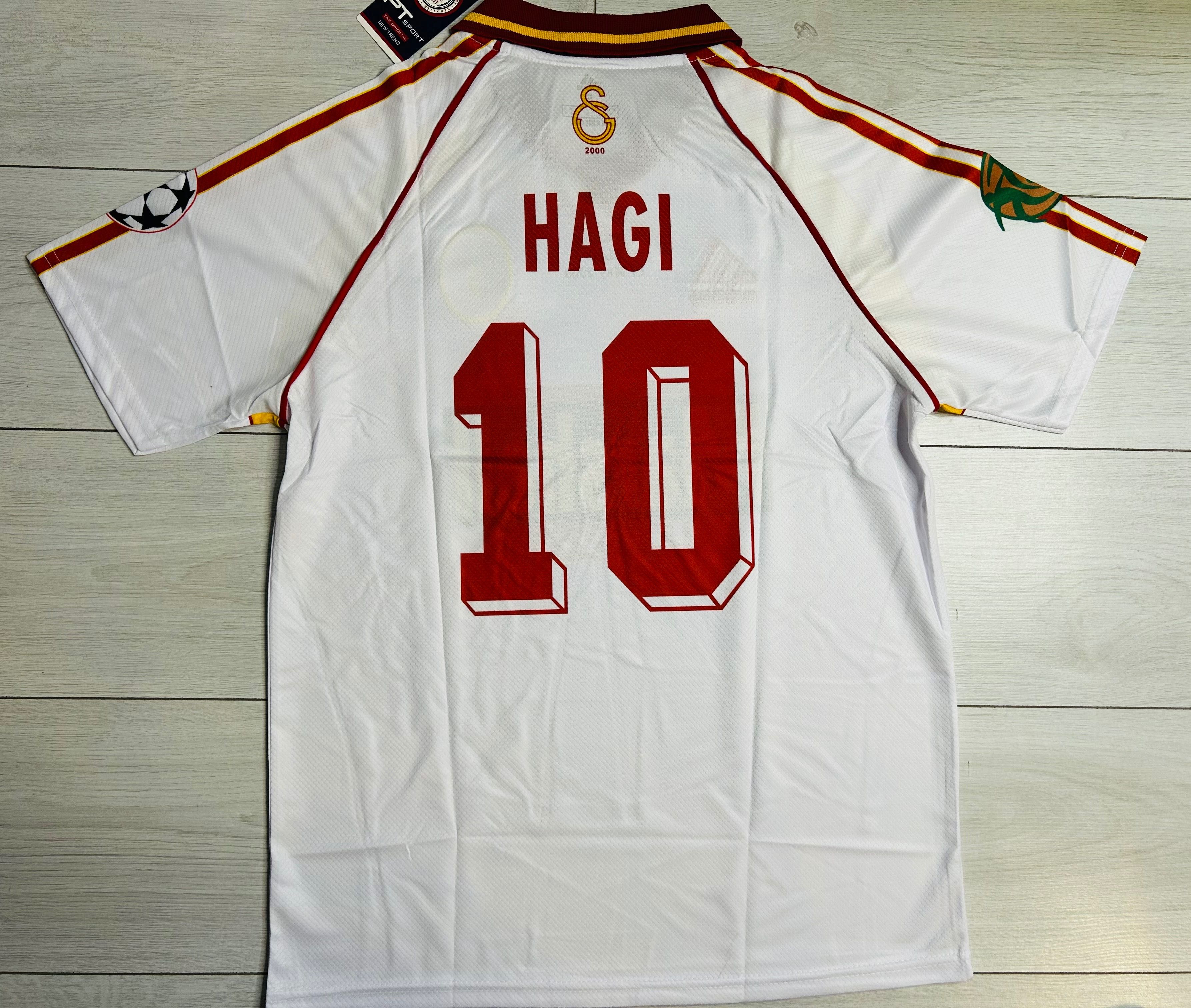 Tricou Galatasaray Hagi 10 final UEFA cup 2000