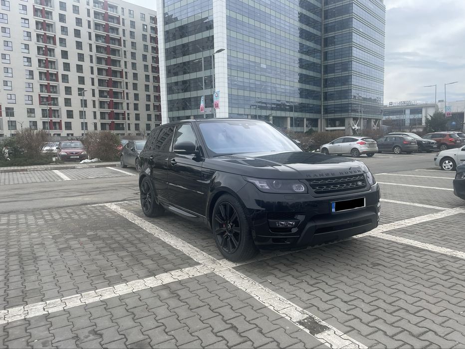 Range Rover Sport!  Full Option!  Santorini Black!  306 CP!