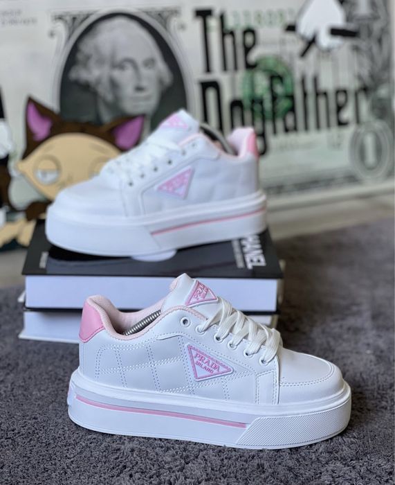 Adidasi prada roz 38,39,40