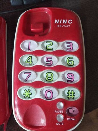 Домашний телефон NINC KX-T427,рабочий,настенный