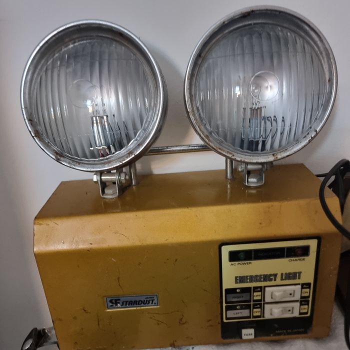 Proiector de urgență vintage Stardust Japan – colectabil, funcțional