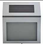 Numar de casa LED cu incarcare solara litere a-h cifre 0-9