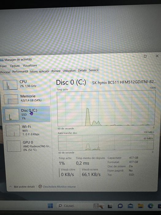 Laptop HP Pavilion 15 – Ryzen 5 4500U, 15.6” Full HD, Windows 11