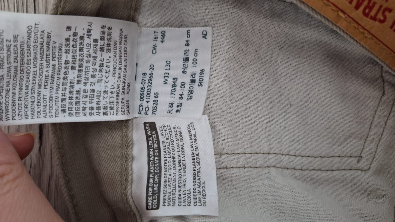 Blugi bărbați Levi Strauss&Co marime W33 x L30