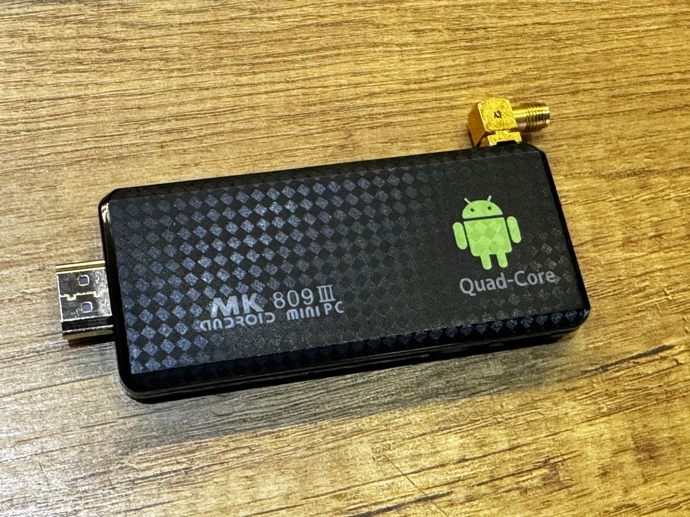 Мини компютър Android Mini PC MK-809 III, четириядрен