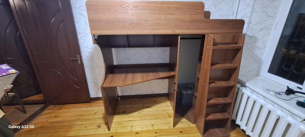 Детская 3 в 1ом -  Кровать/Шкаф/Письменный столик