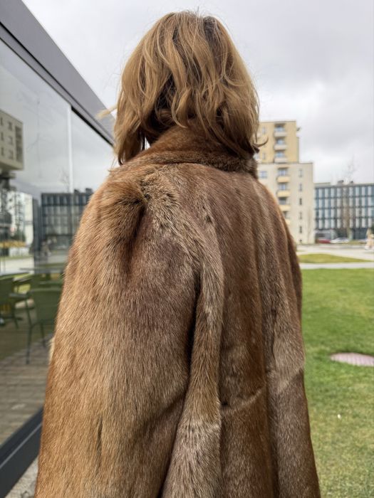 Haina de blana naturala de vizon