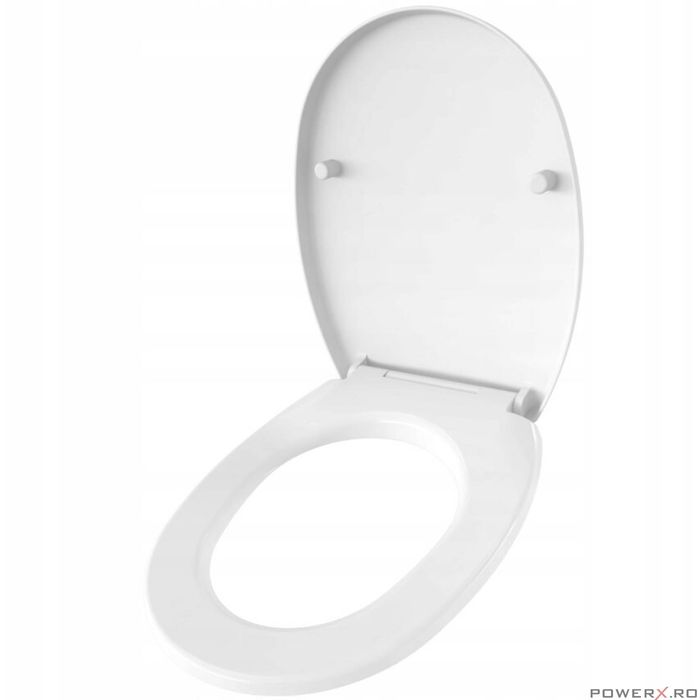 Capac wc, inchidere silentioasa, duroplast, Sepio