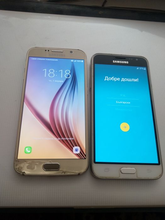 Samsung S6 и Samsung Galaxy J7 Prime