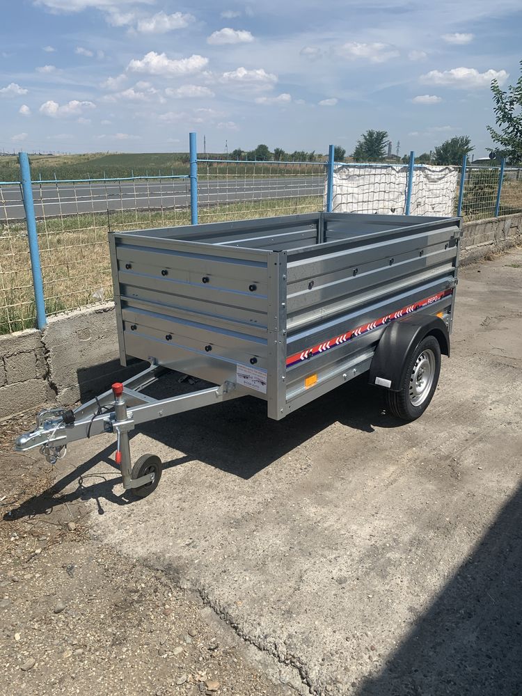 Remorca 750 kg 1 si 2 axe, Transport Marfa, Atv, Moto