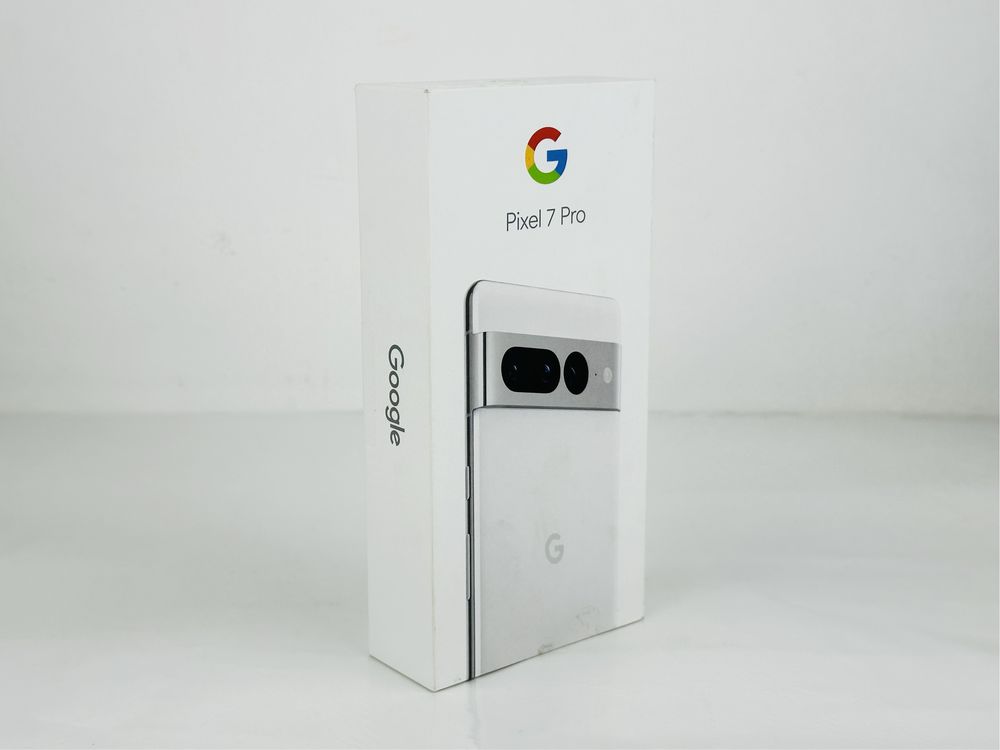 НЕРАЗПЕЧАТАН! Google Pixel 7 Pro 5G 256GB 12RAM Snow 2г. Гаранция!