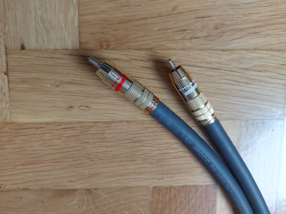 Oehlbach XXL Series 100 HPOCC Silver RCA-RCA - 1m