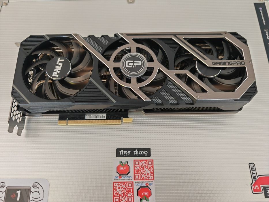 Видеокарта RTX 3090 Palit GameRock 24GB
Видеокарта Видеокарта RTX 3090