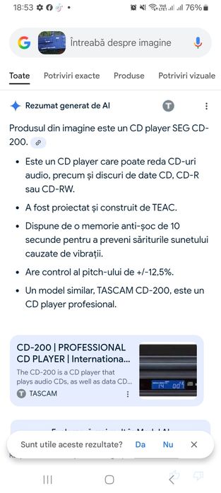 CD player profesional