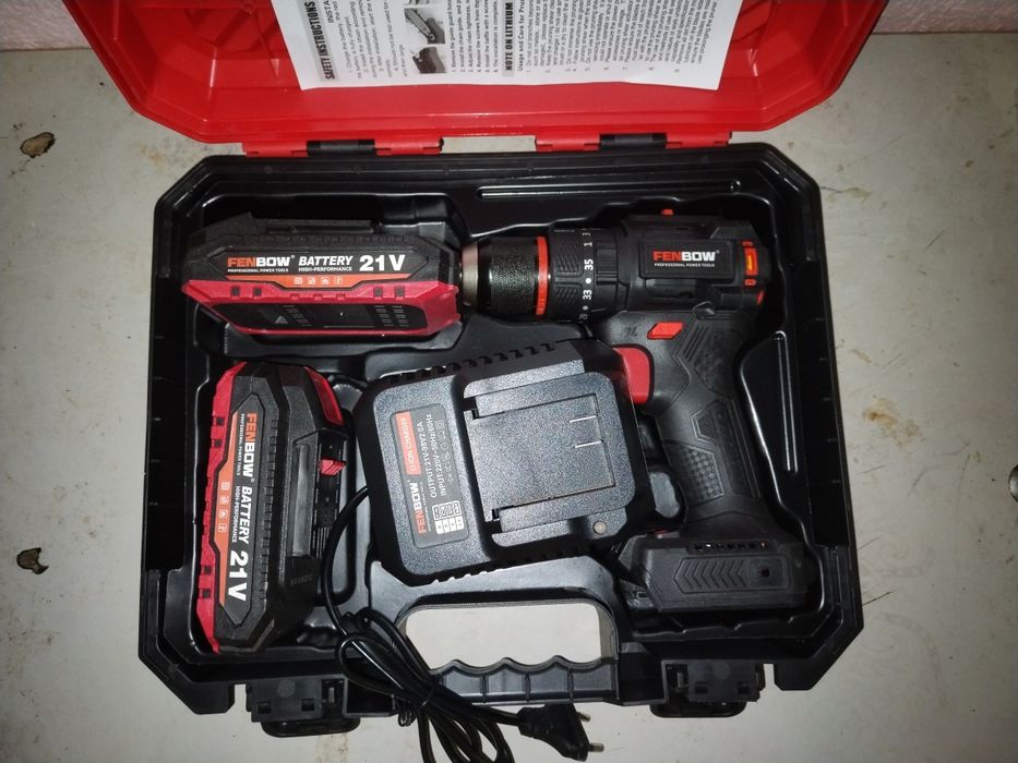 FENBOW tools 21V 2A/16.8v 2A  BRUSHLESS. Yuqori sifati va qulay narxla