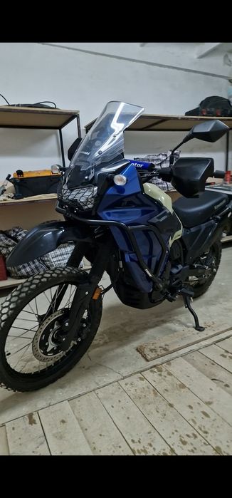 Kawasaki KLR650 tur enduro