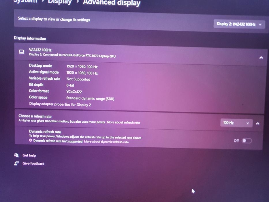 Doua Display uri 100hz 1080p