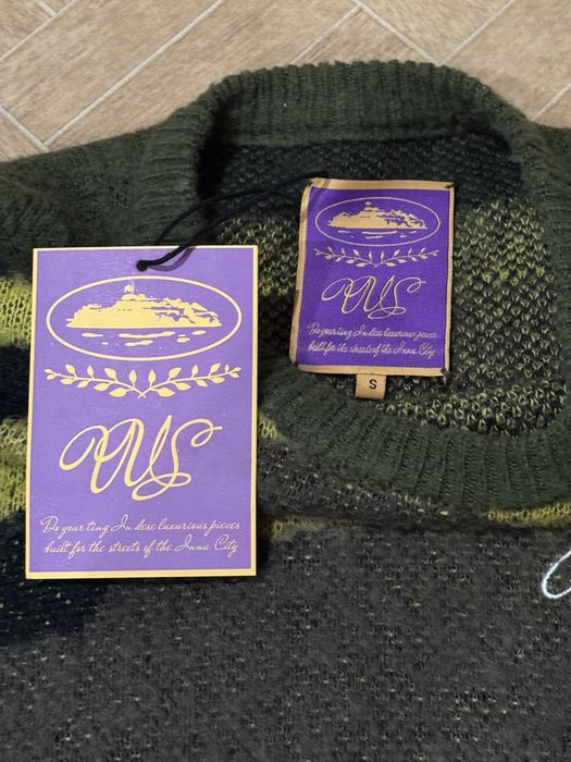 Corteiz Mohair Camo Sweater