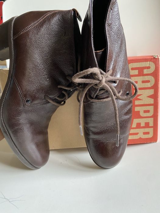 Боти Camper N 40 от кафява естествена кожа