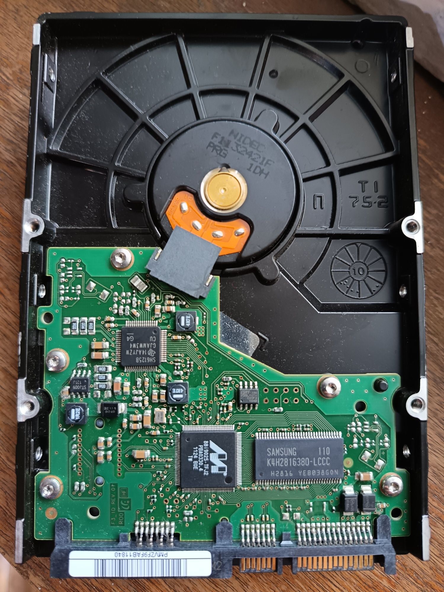 Намален на 29 лева ! Твърд диск Samsung HD502HJ 500GB SATA