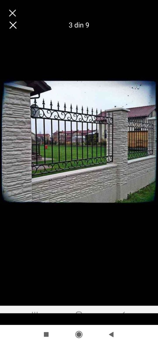 Porți și plase de gard modele noi