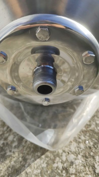 Bazin hidrofor INOX 50 litri + 2 membrane 50 litri - NOI !