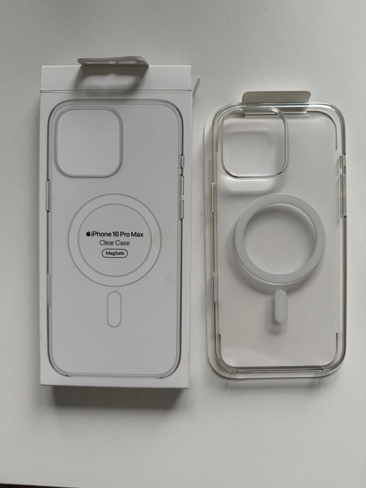 Husa Apple Clear Case iPhone 16 Pro Max, originala, garantie