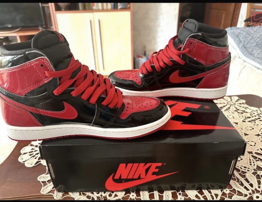 Vand Jordan 1 Patent Bred Originali!