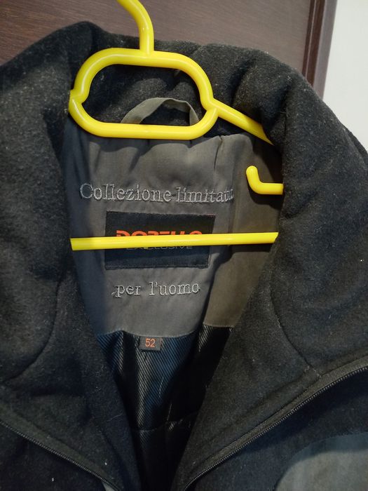 Haina puf piersica exterior matlasata interior . Marime 52-56