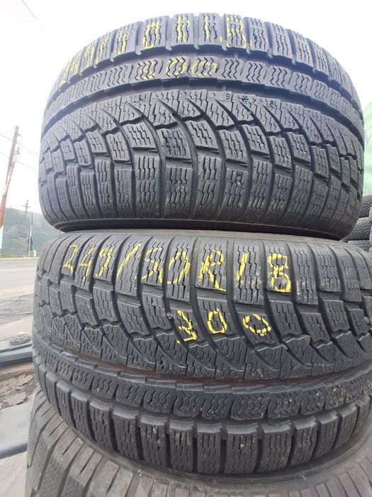 2 anvelope iarna 245/50r18 Nokian rft runflat Montaj Gratuit