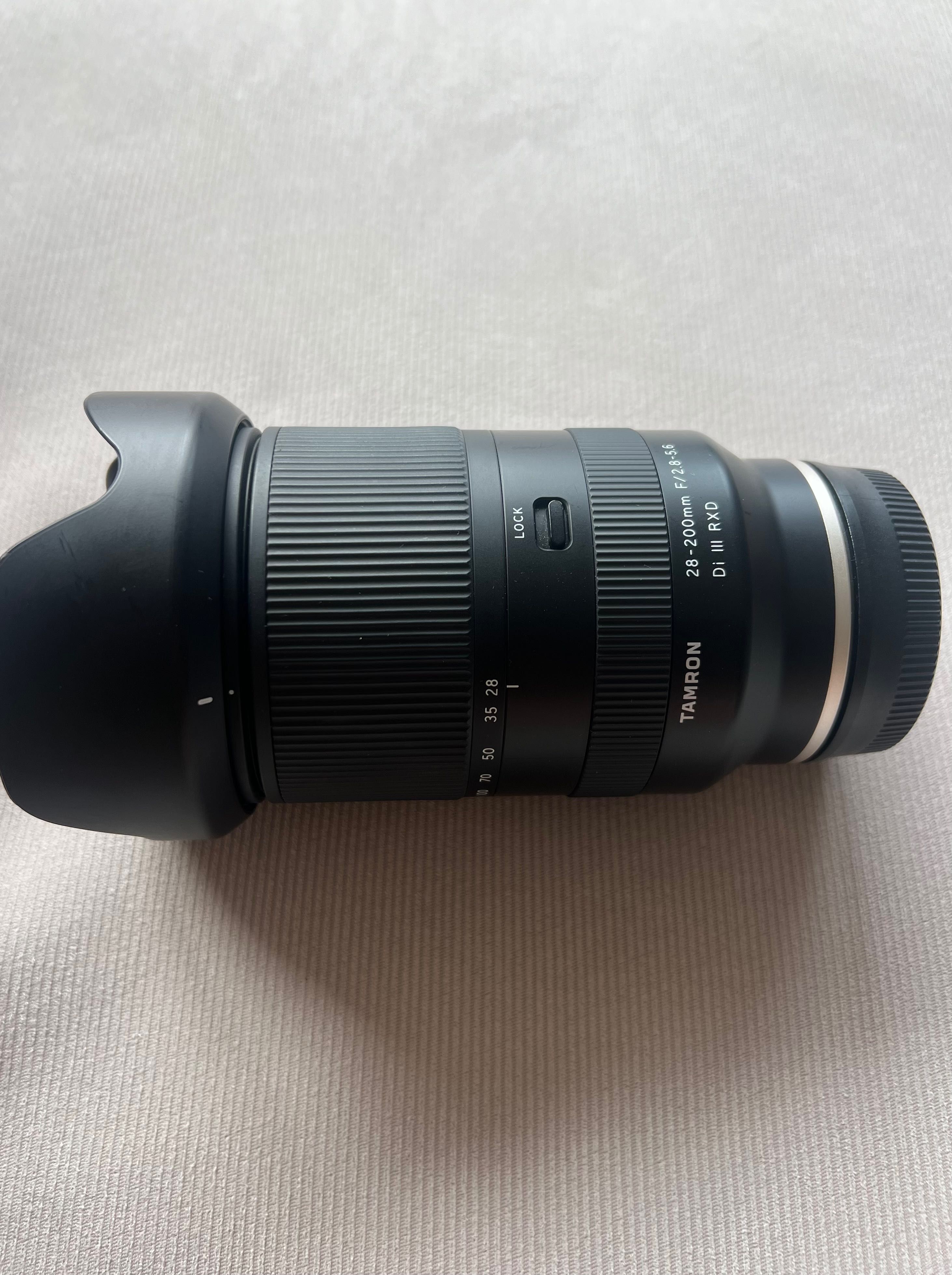 Обектив Тамрон 28-200 за Sony E - като НОВ с гаранция