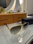 Ochelari de soare Attitude Pilote Gold Louis Vuitton