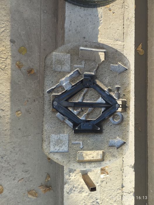 Запаска диска балон Спарк,колонка Равон,домкратла жм