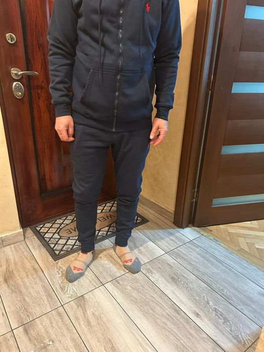 Trening Ralph Lauren, bleumarin închis, bumbac