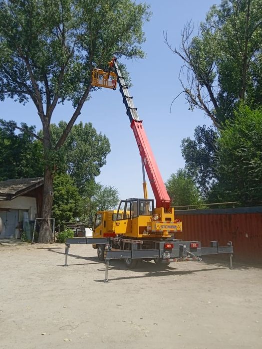 Услуги аренда автовышки АГП 30М  КРАН 2 В 1