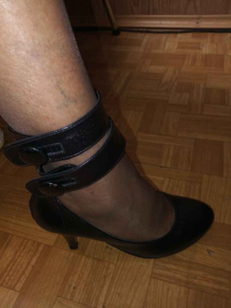 Обувки, черни, елегантни