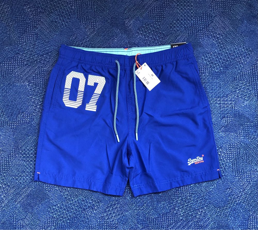 НОВИ Superdry Water Polo Swim Shorts мъжки плажни шорти - M