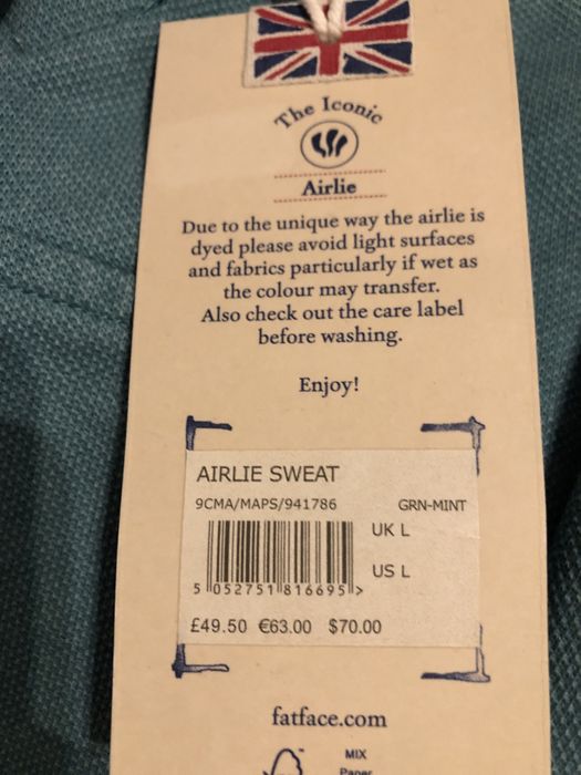 Суитчър  на марката Fat Face