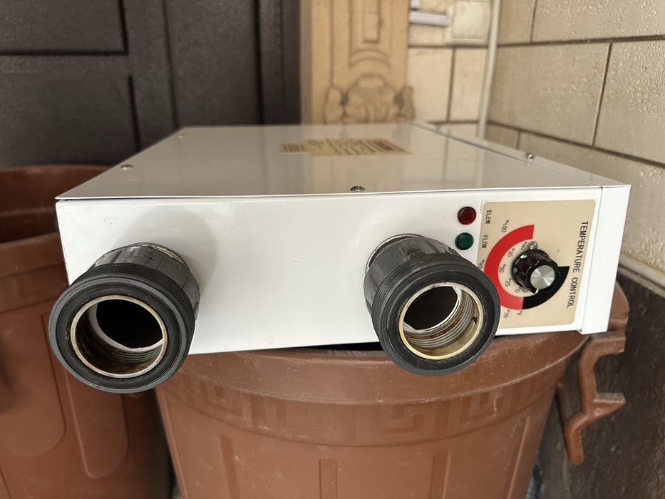 Нагреватель воды для бассейна 3-х фазный с термостатом