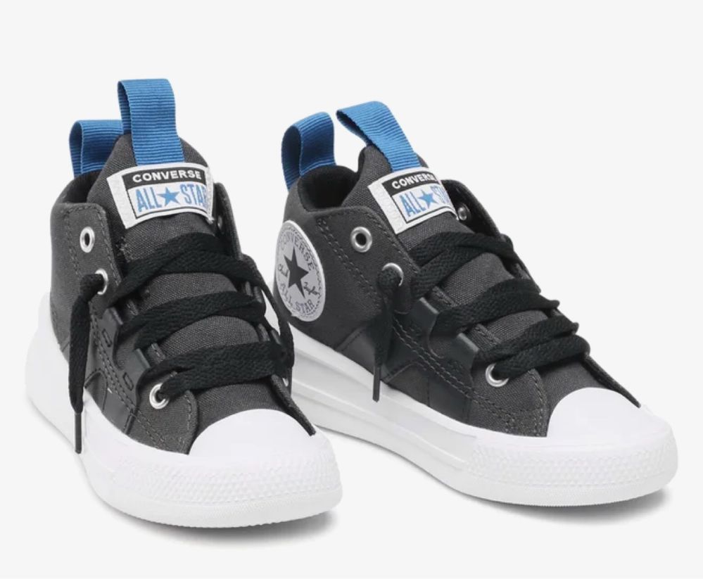 Детски кецове Converse Ctas Ultra Mid Сив